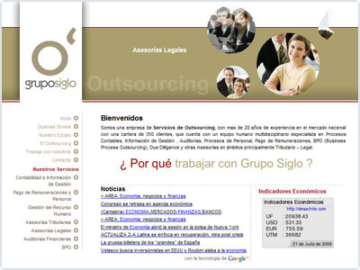 Diseño Web realizado por Newnet.cl