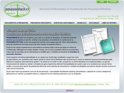 Diseño Web realizado por Newnet.cl