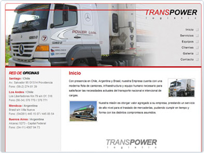 Diseño Web realizado por Newnet.cl