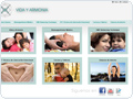 Diseño web para vidayarmonia.cl